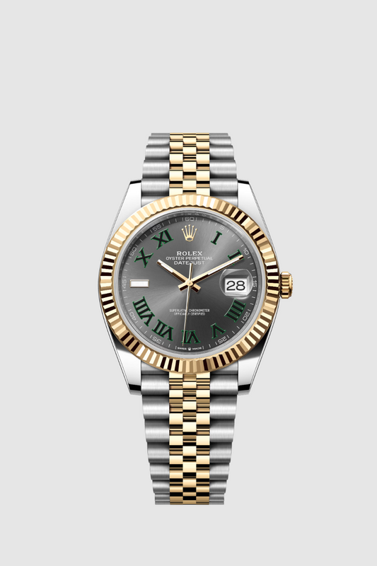 Rolex Datejust 41mm 126333 Two-Tone Jubilee Bracelet Wimbledon