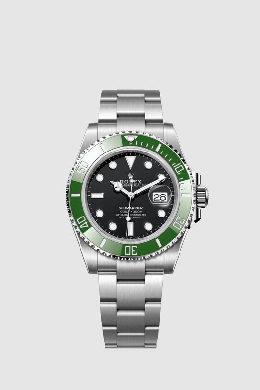 Rolex Submariner 41mm 126610LV Oyster Bracelet Green Bezel Black Dial